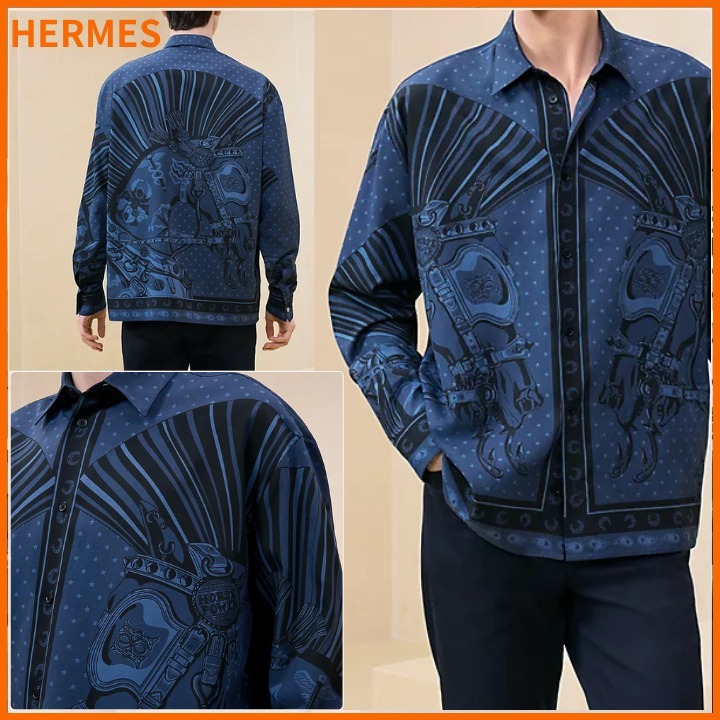 人気【HERMES】スウェットシャツ「Cheval Punk Bandana」 大人気♪HERMES☆スウェット《Cheval Punk Bandana》
