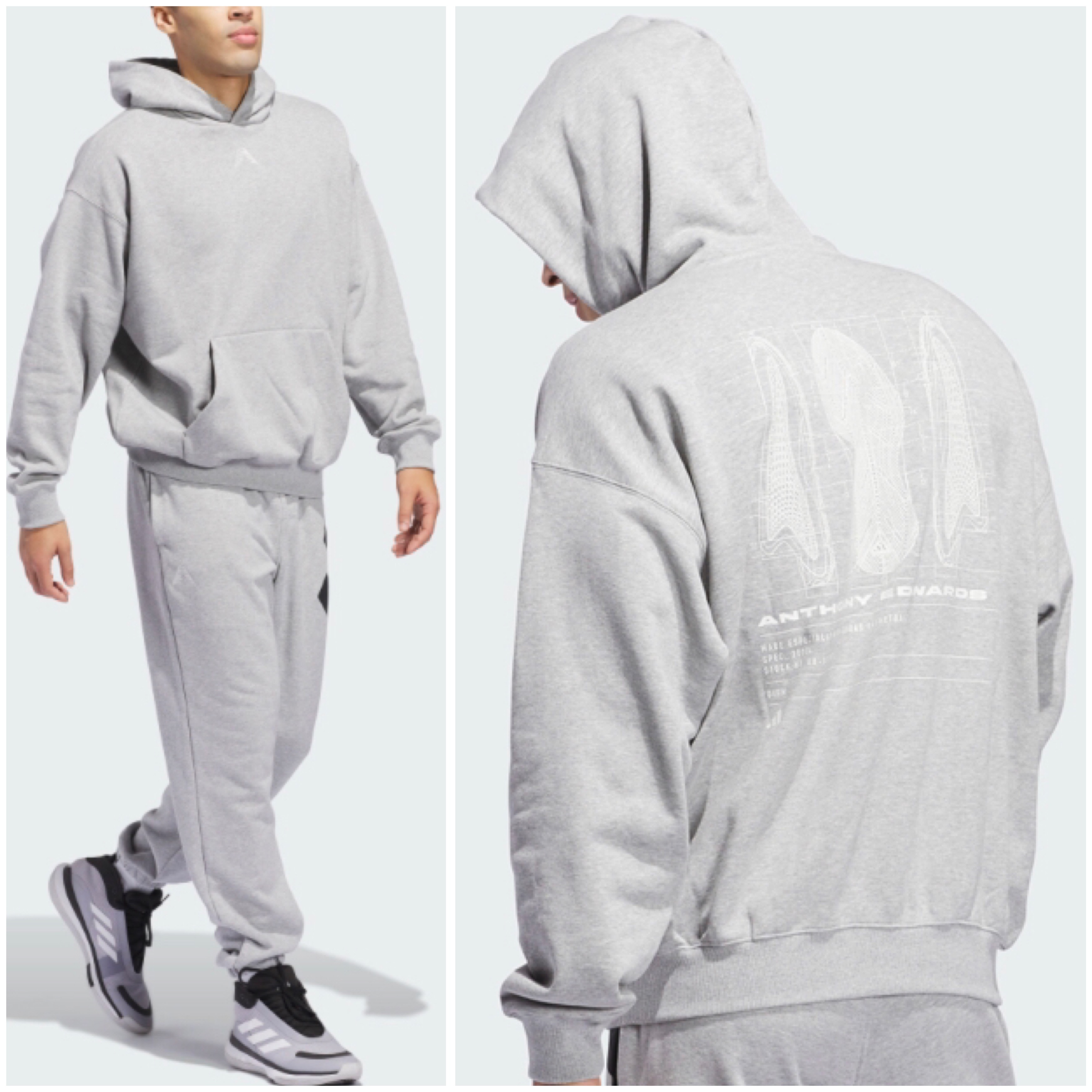 【adidas】セットアップ可◇ANTHONY EDWARDS SEASONAL フーディ