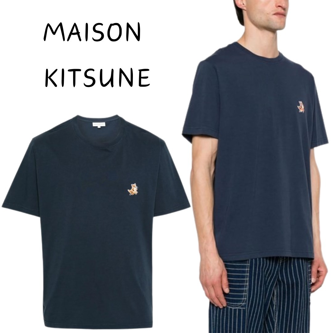 ★韓国の人気★【AMI】★LONG-SLEEVED ROUND NECK T-SHIRTS★ ☆韓国の人気☆【AMI】☆LONG-SLEEVED ROUND NECK T-SHIRTS☆