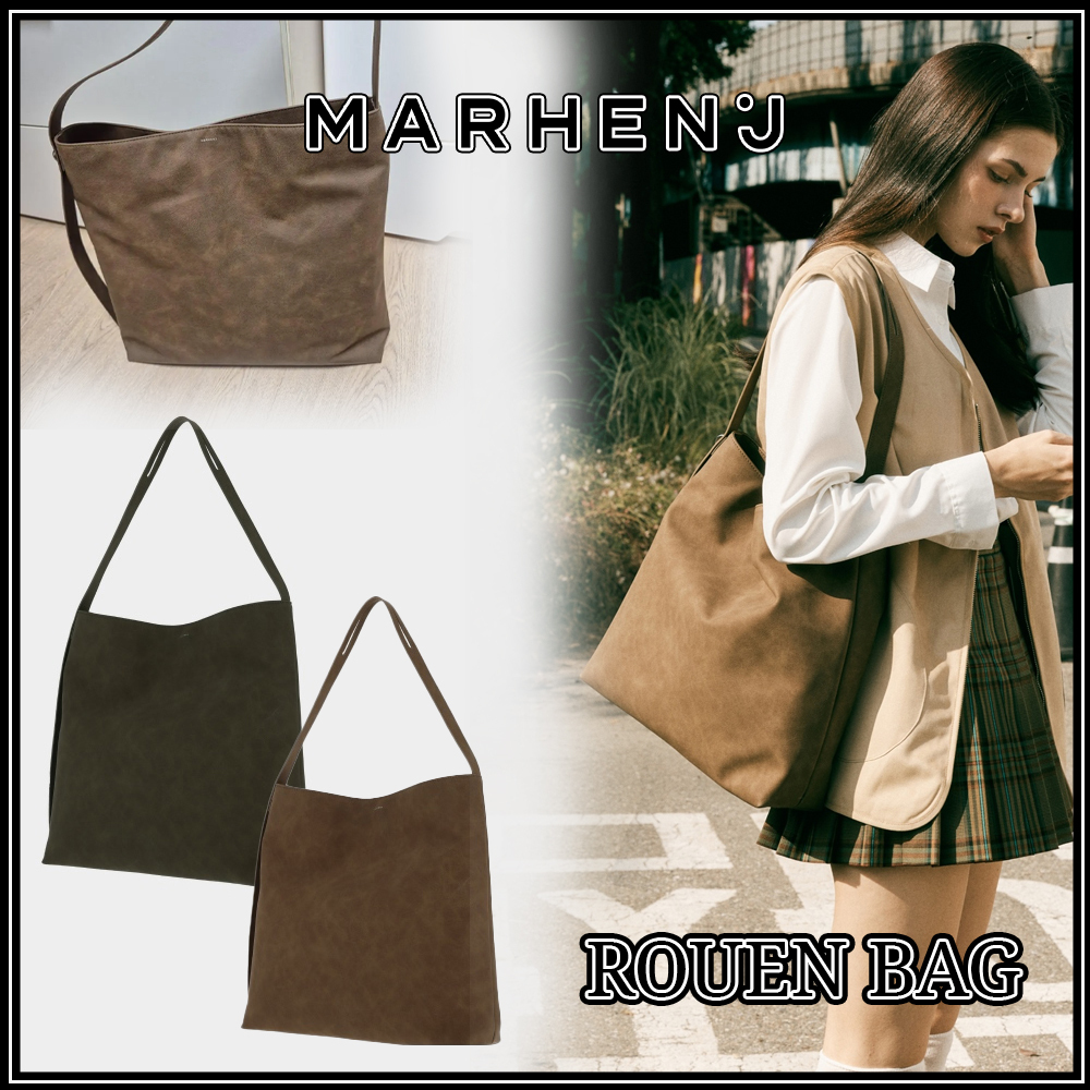 24AW新作ショルダーバッグ【marhen.J】Rouenbag Suede◆2色