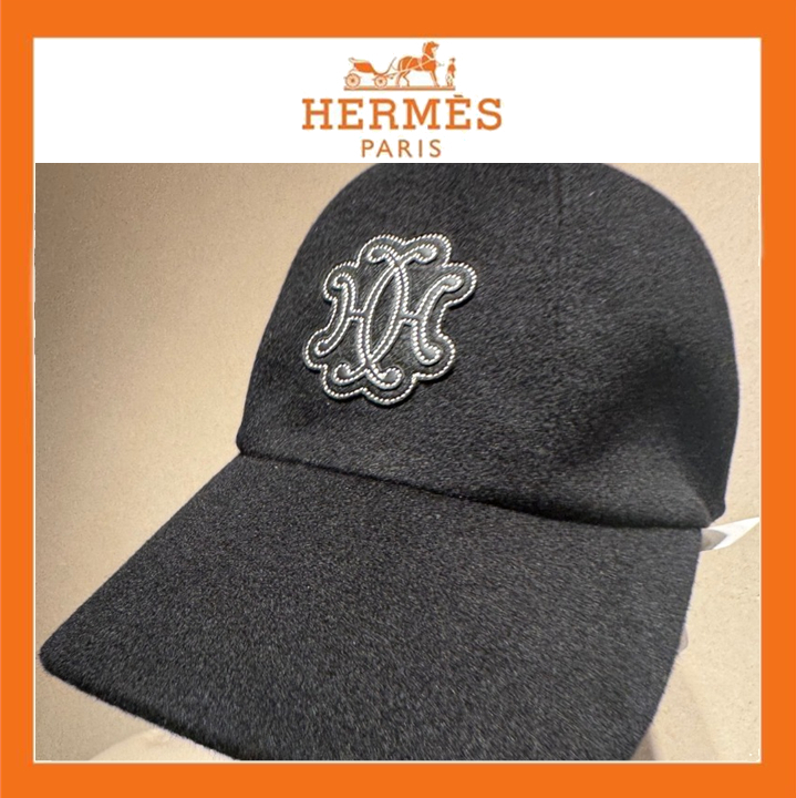 ロゴがかっこいい☆HERMES セレナ リフト キャップ