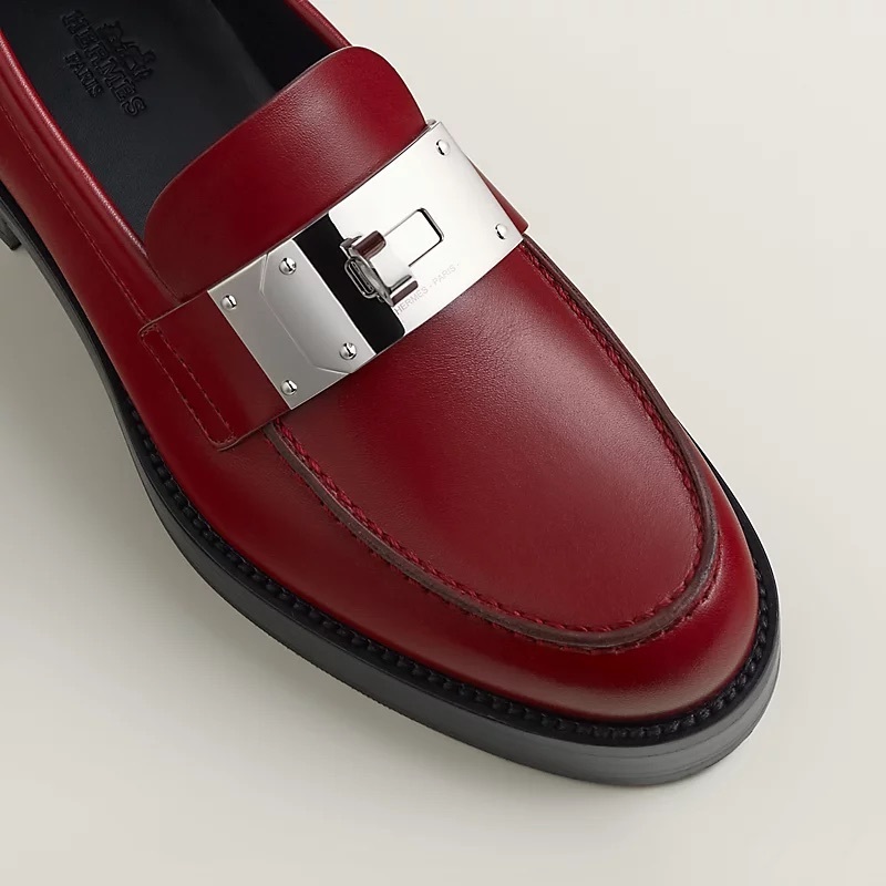【足元を可愛くお洒落に♪】HERMES★モカシン《Hot》