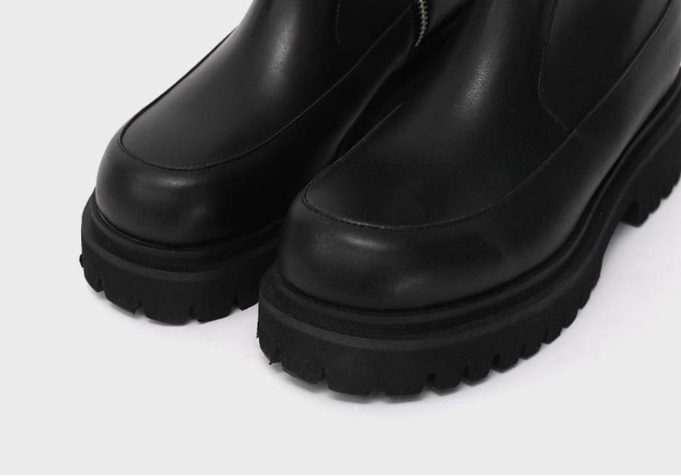 韓国発!【BLACKUP】Mirel Roundto Long Boots 韓国発!【BLACKUP】Mirel Roundto Long Boots