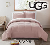 UGG(アグ) ベッドカバー・布団カバー・寝具 UGG モダンデザイン掛け布団と枕カバーセット シングル Devon