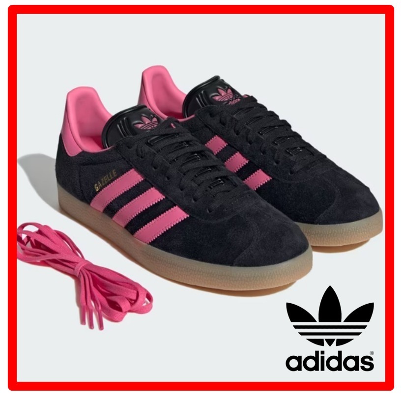 ☆人気☆【Adidas】☆(W) GAZELLE Core Black☆22-30cm☆