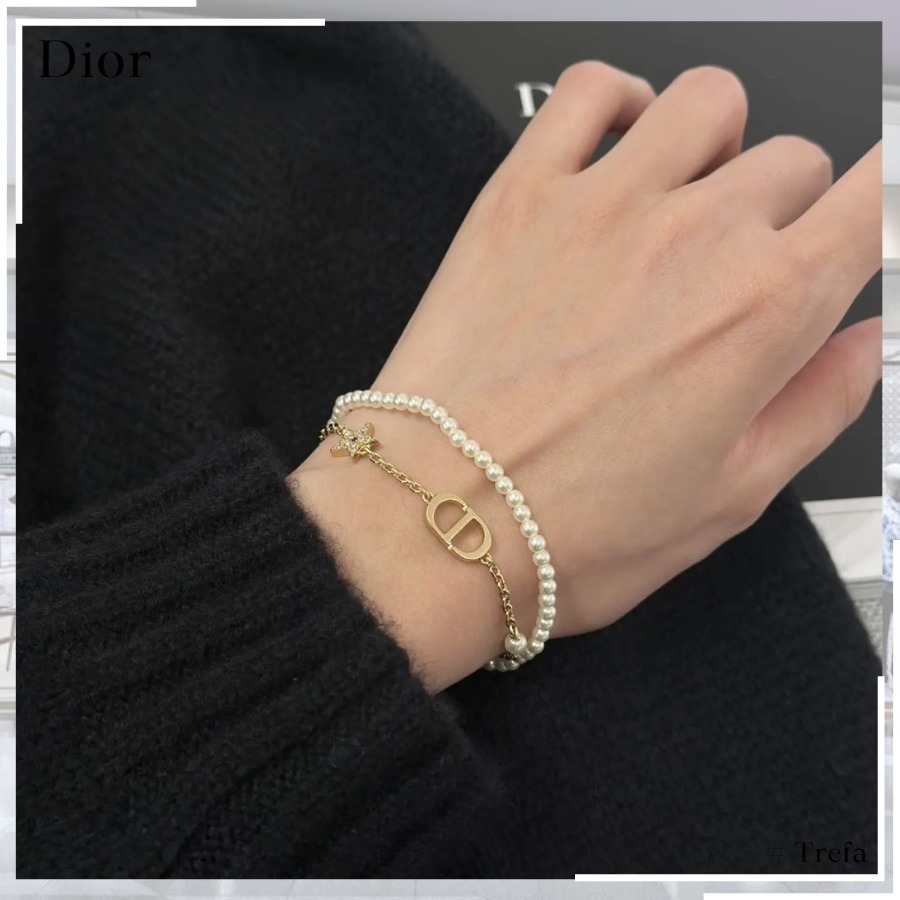 すぐ届く♢【Dior】ブレスレット パール 上品 Petit CD