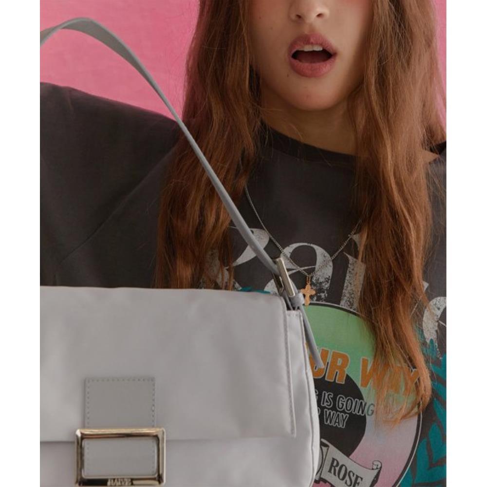 ショルダーバッグ・ポシェット RAIVE Fabric Luke Bag in Silver 15