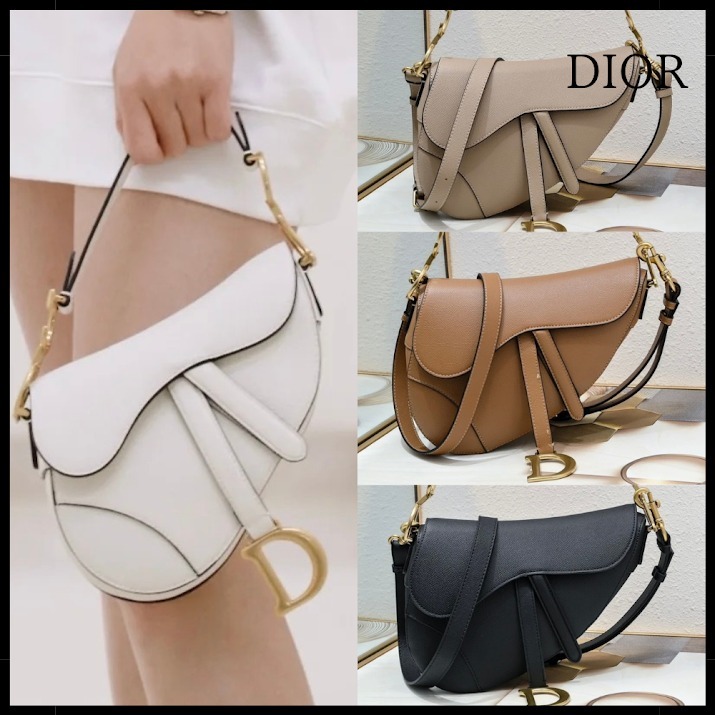 【フォルムが魅力的♪】Dior Saddle サドル ショルダー バッグ