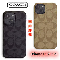 国内即発 コーチ シグネチャー iPhone 15 ケース ギフト