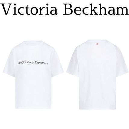 ヴィクトリアベッカム 白Tシャツ オーガニックコットン - メルカリ