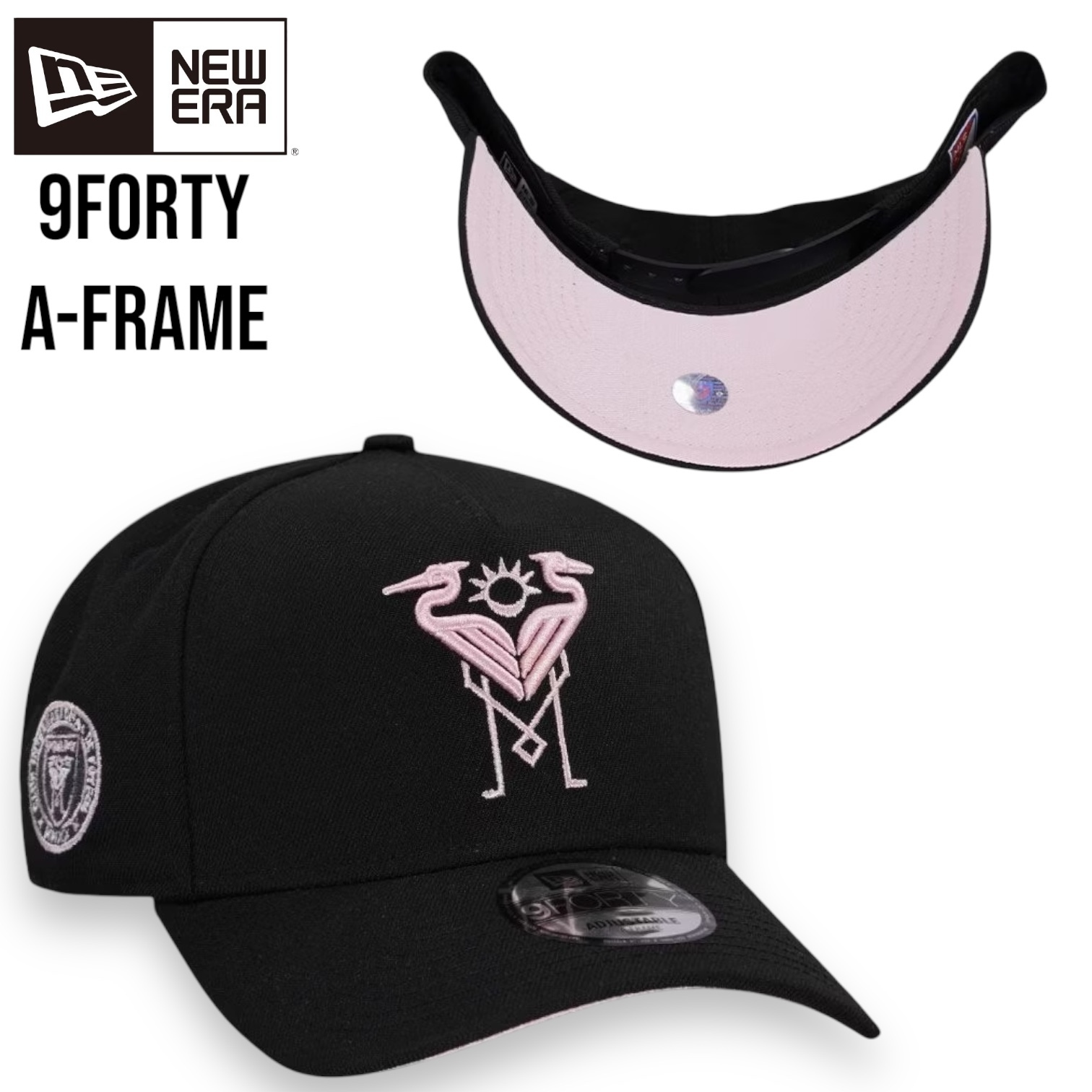 NEWERA インテルマイアミ 9FORTY ニューエラ キャップ メッシ