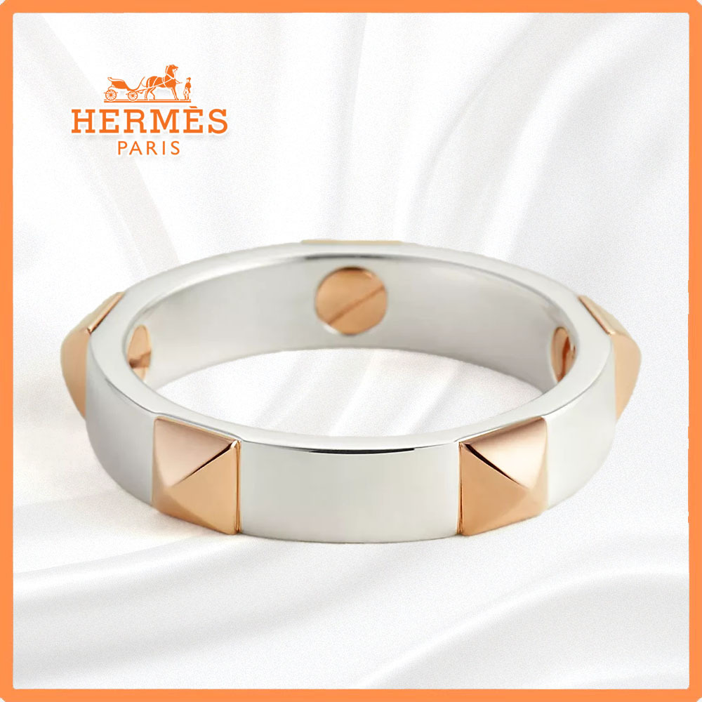 【上品☆普段使いに☆お洒落】★HERMES★Clou d'H リング