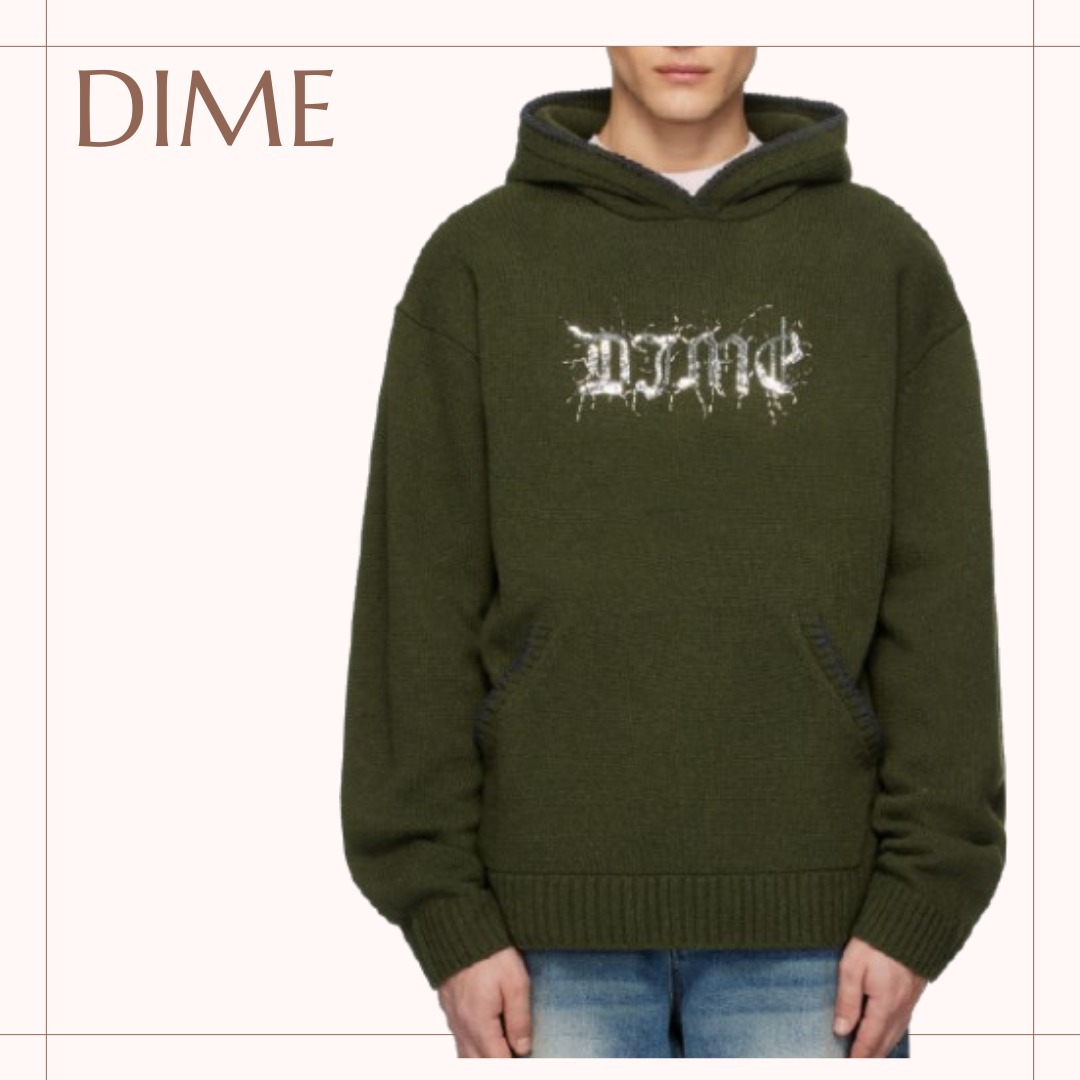 ◆大人気◆関税込◆Dime◆ハードコア ウール パーカー 人気☆】DIME Hardcore ウール フーディ パーカー・フーディ