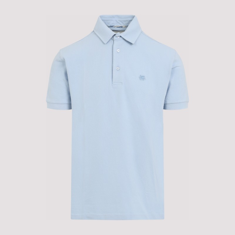 Tシャツ・カットソー ETRO POLO ROMA PRINTED UNDERCOLLAR (MRMD0006 AJ264 B0143)