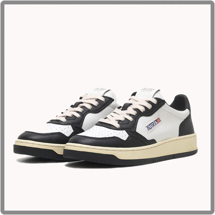 ◆Autry◆Medalist Man white black sneakers