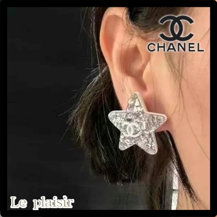 《キラキラエレガントな一品♡》CHANEL ピアス 星