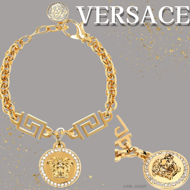【VERSACE】ゴールドメデューサブレスレット