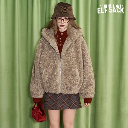 送料無料 ELFSACK アウター ジャケット ボアコート ｖネック 楽天市場】送料無料 ELFSACK アウター ジャケット ボアコート v