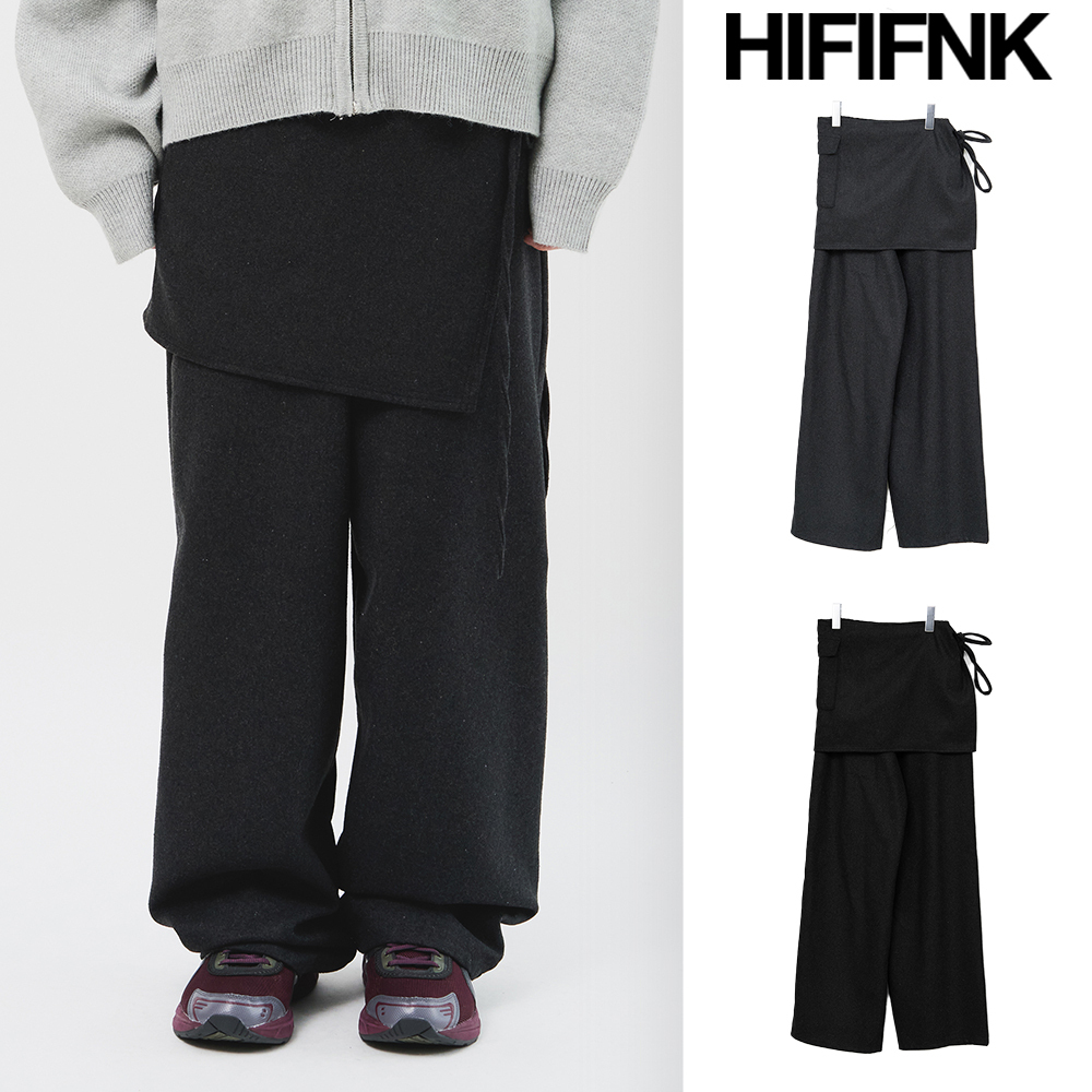 【HI FI FNK】(W) Bready Wrap Pants