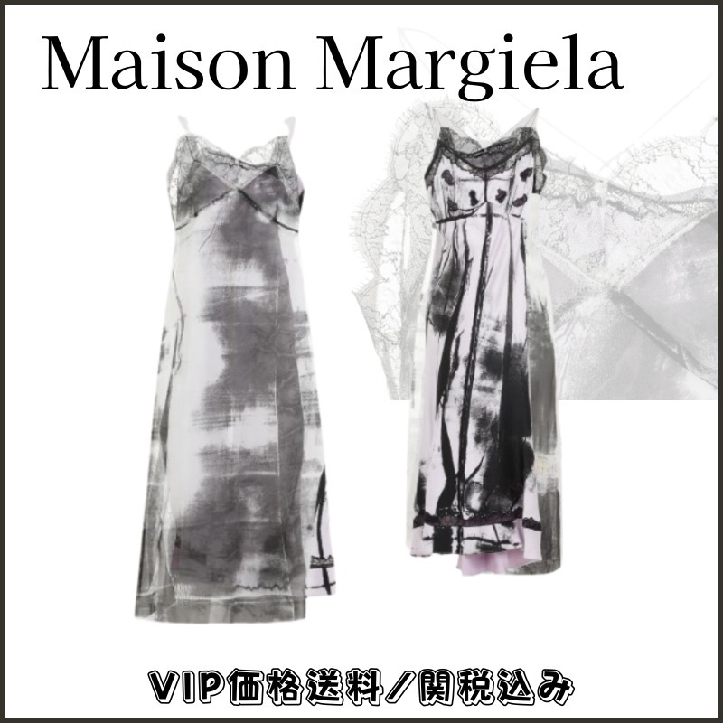国内発/送料関税込【Maison Margiela】Silk Midi Dress