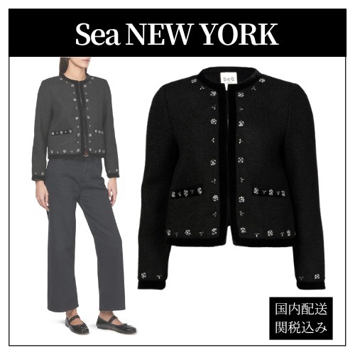 Sea NEW YORK◆Caryl ビーズジャケット