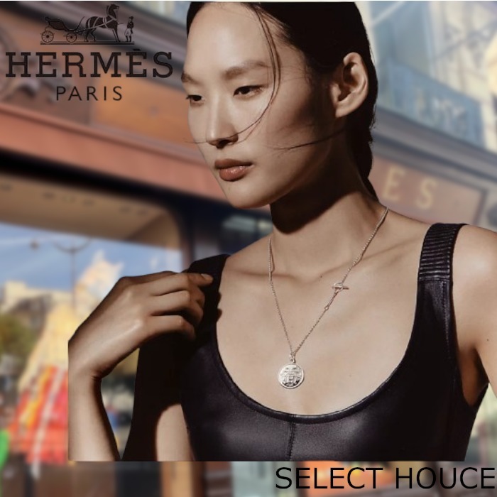 HERMES エルメス エクス・リブリス ネックレス ミディアムモデル
