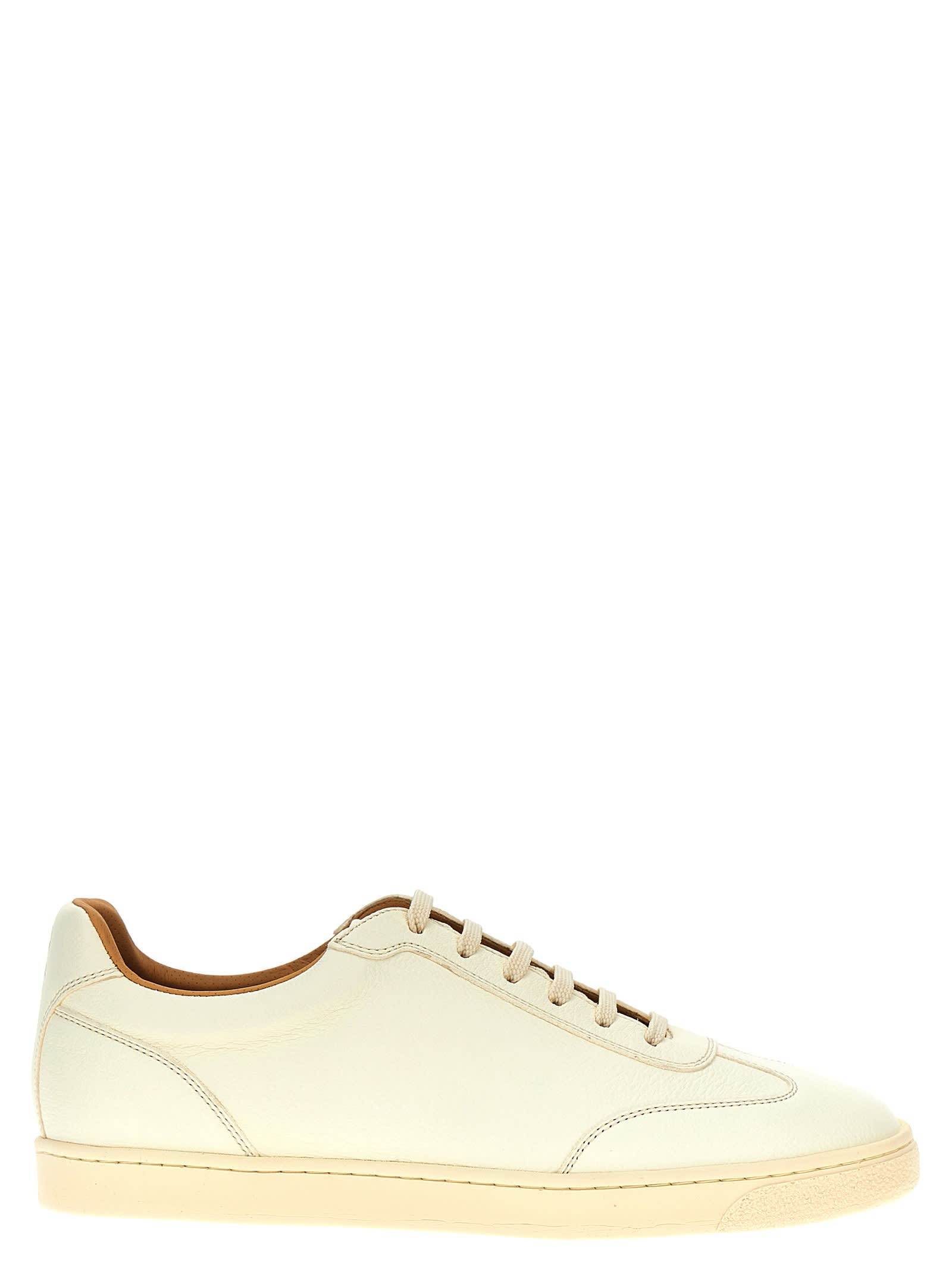 【送料&関税込】Brunello Cucinelli Leather Sneakers
