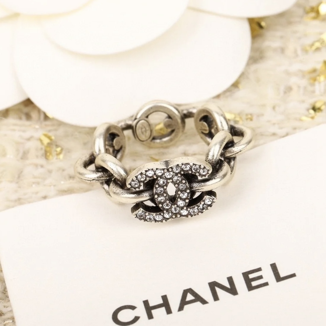 【毎日つけたい♪】CHANEL リング 指輪 CCマーク メンズもOK！
