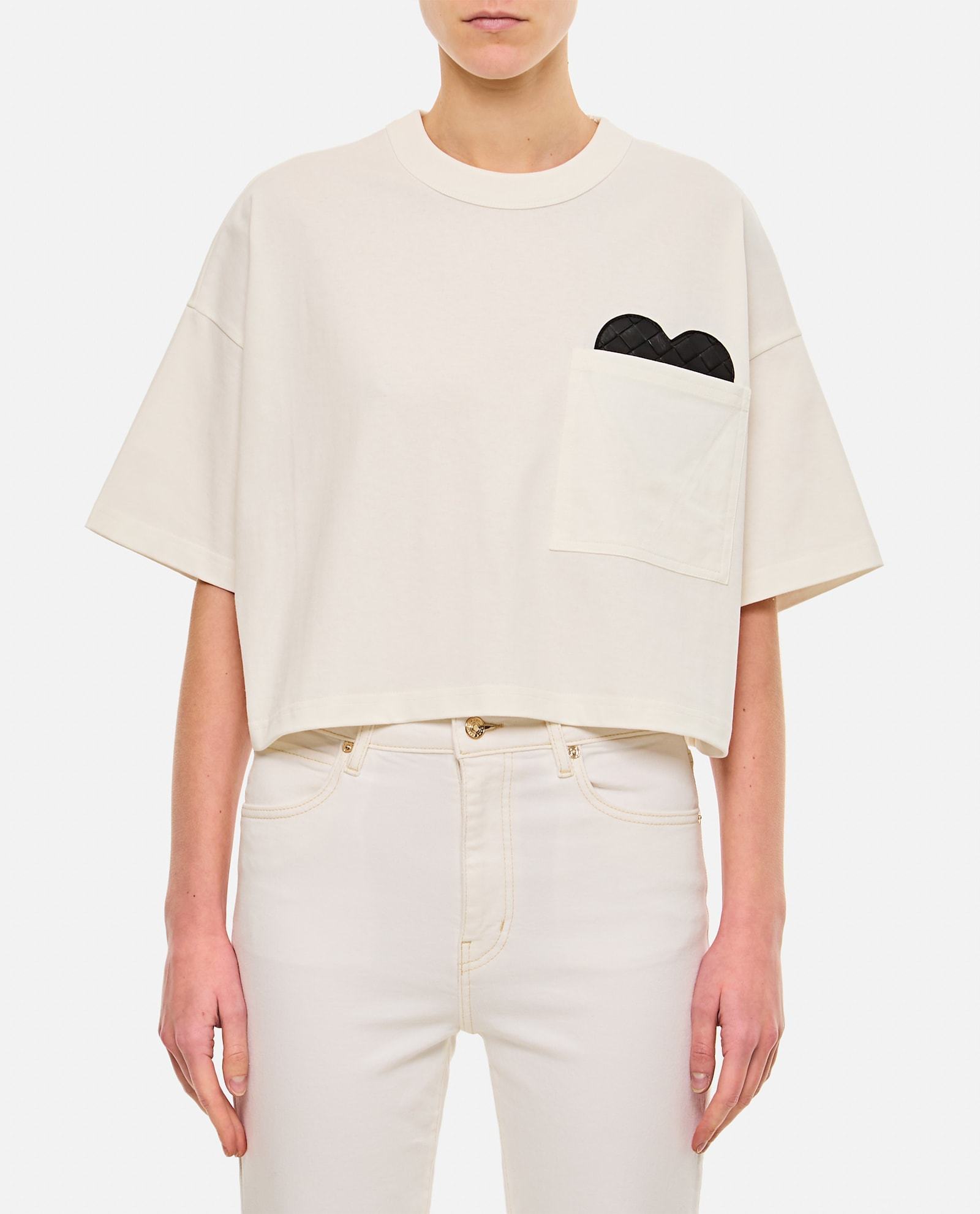 【送料&関税込】Bottega Veneta Cropped T-shirt