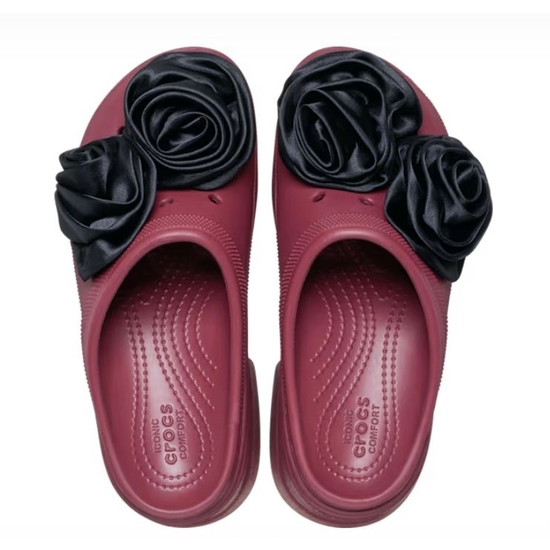 関税込★CROCS Siren Rosette クロッグサンダル 厚底ヒール8.8cm 関税込☆CROCS Siren Rosette クロッグサンダル 厚底ヒール8.8cm