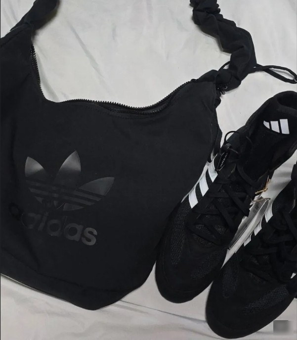 韓国人気 [adidas] ボクサーホッグ ボクシングシューズ ブラック 韓国人気 [adidas] ボクサーホッグ ボクシングシューズ ブラック