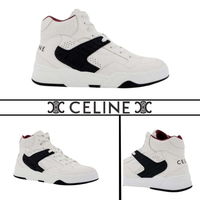 【CELINE】Bicolor leather バイカラーレザースニーカー