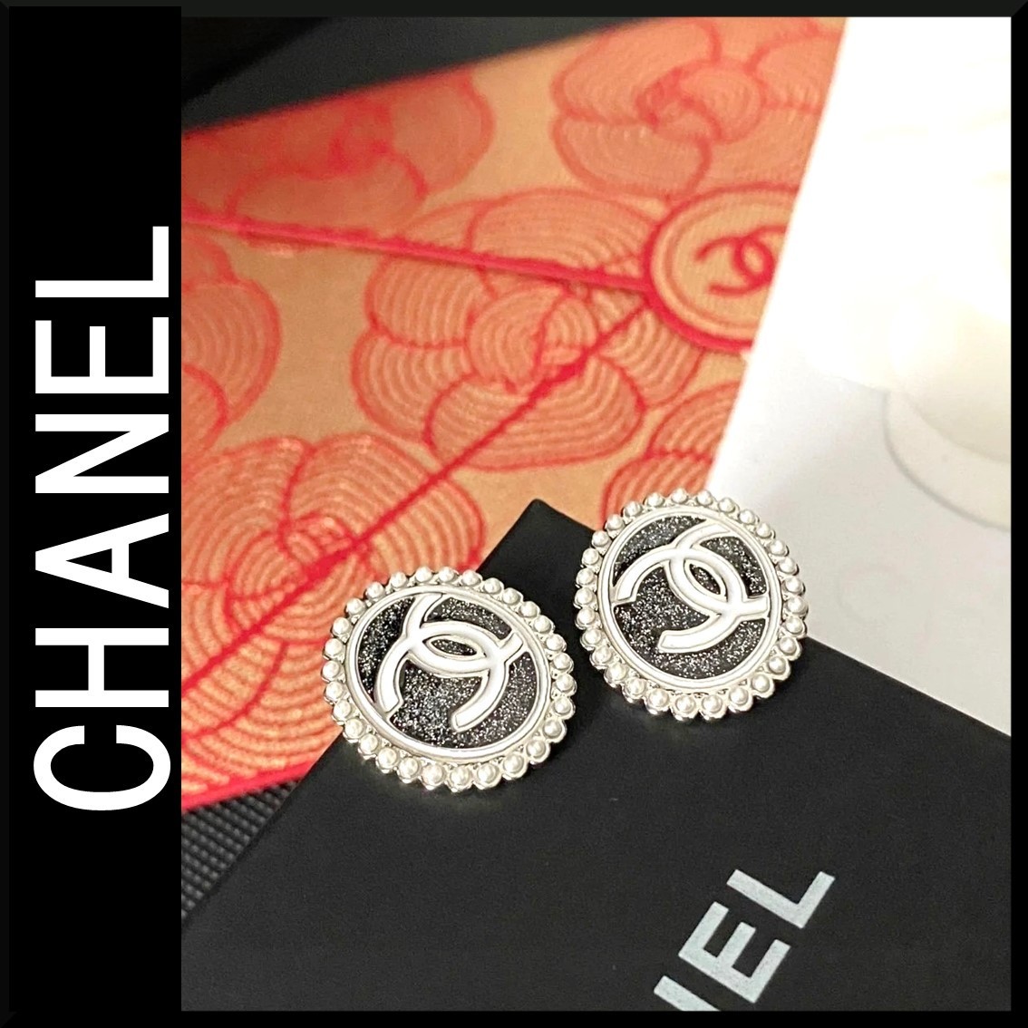 【セレブ愛用☆おしゃれ】CHANEL イアリング 25c