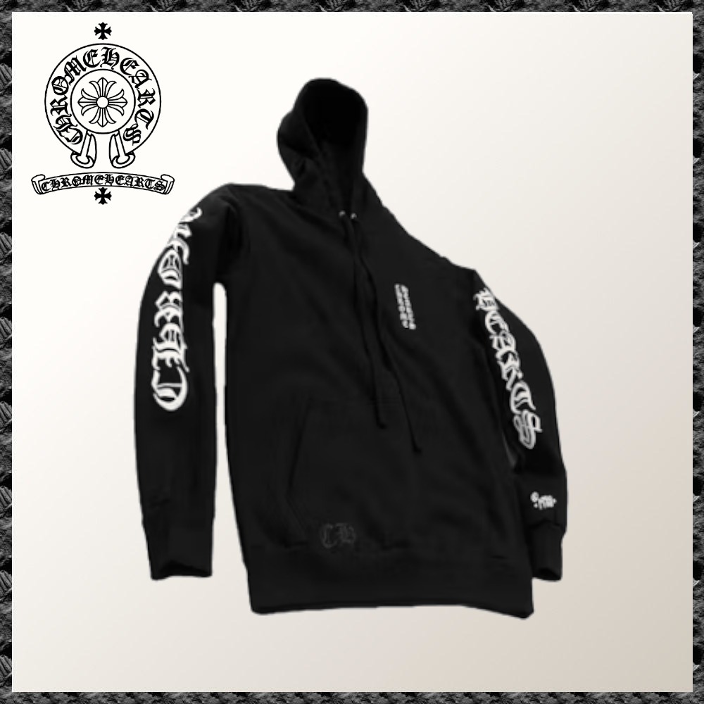 送料込み◆CHROME HEARTS◆1988 パーカー ブラック 黒 フーディ