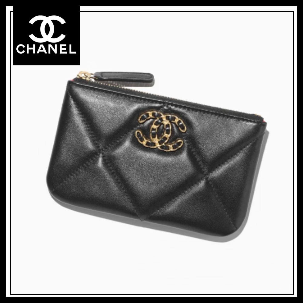 ＊内側も可愛い＊【CHANEL】シャネル ミニ ポーチ CCロゴ