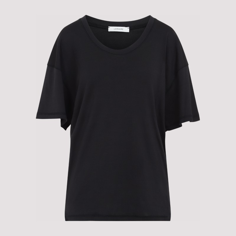 Tシャツ・カットソー LEMAIRE SS25 Lemaire Rib T-shirt (TO1146 LJ1016 BK998)