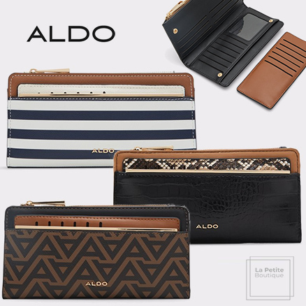 【ALDO】アニマル&モノグラム☆Ocoissa〇収納たくさん長財布