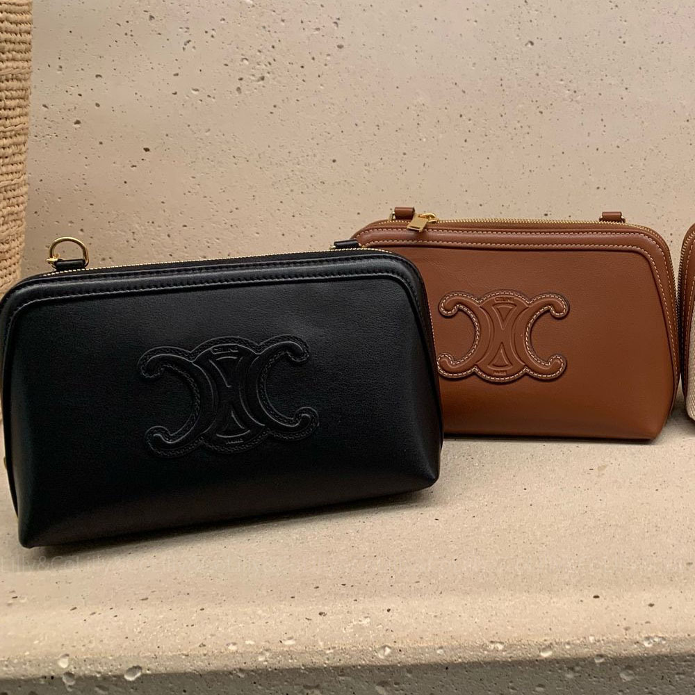 CELINE チェーンミニバッグ