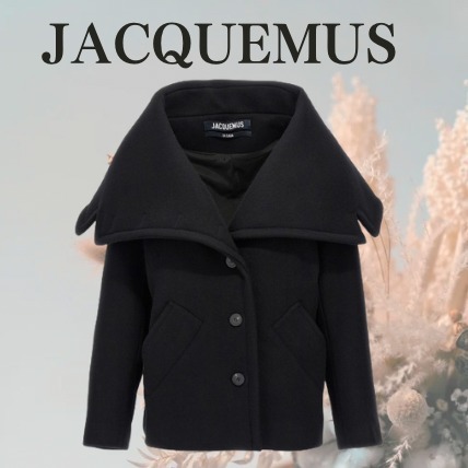 コート JACQUEMUS 'Le caban Caruso' coat Black
