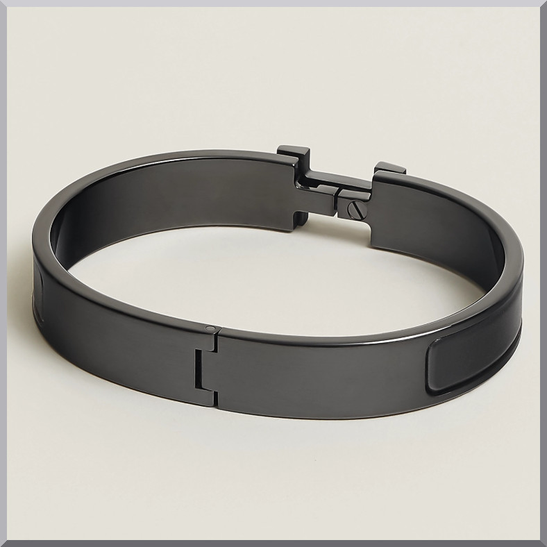 《大人気★SO BLACK★》 HERMES クリックHHブレスレット