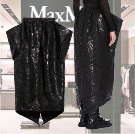 ★MAX MARA★アウトレット★ポケット付きアシンメトリースカート
