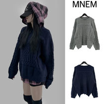 【mnem】Hillan Cable Knit