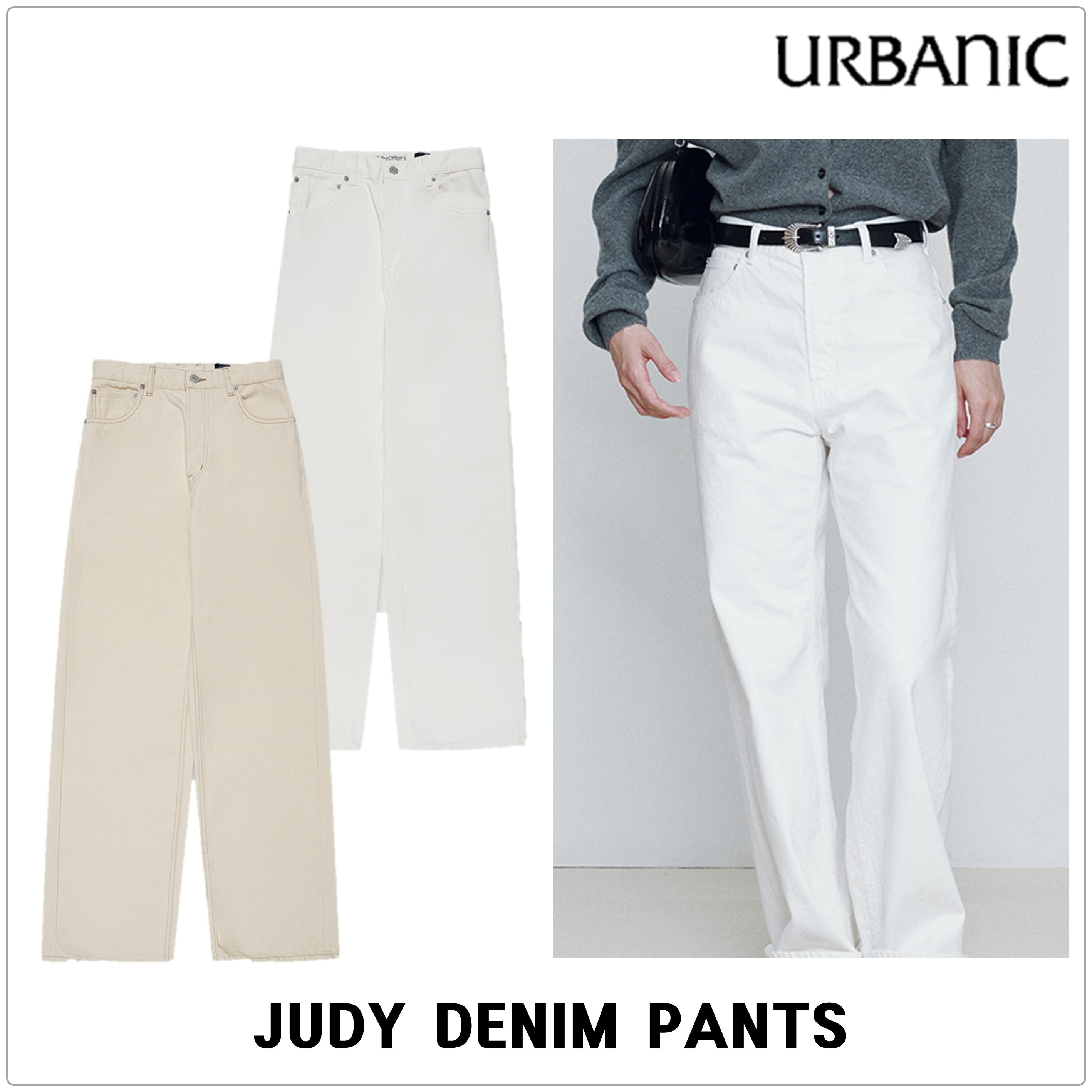 [URBANIC 30] JUDY DENIM パンツ★韓国ファッション★