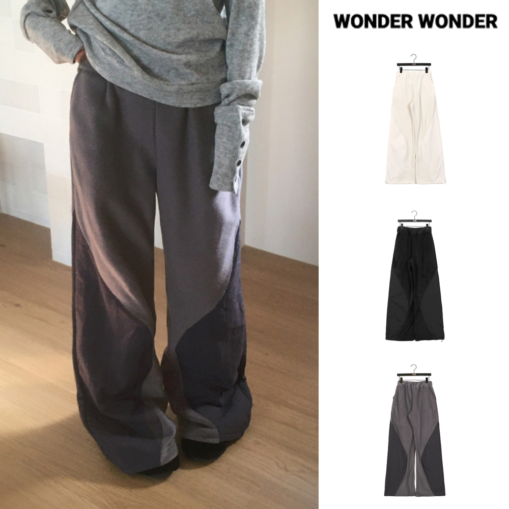 【WONDER WONDER】Benon fleece padding nylon color 2way pt