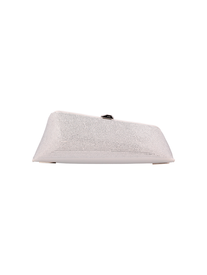 【関税込み】THE ATTICO LONG NIGHT CLUTCH WITH CRYSTAL DECORA