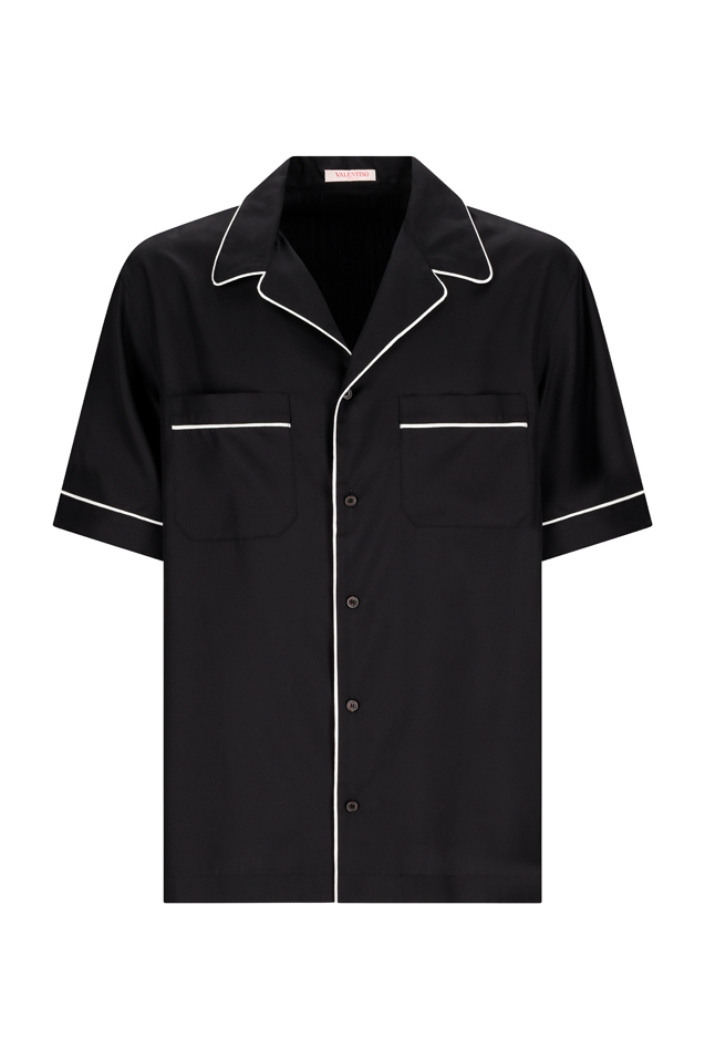 【関税込み】VALENTINO GARAVANI SILK PAJAMA SHIRT
