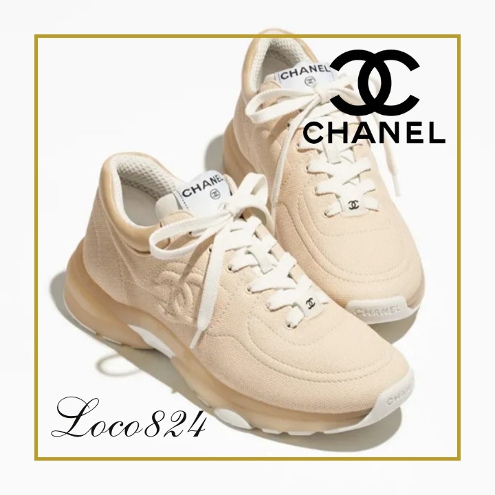 【どんなコーデにも♪】シャネル スニーカー CHANEL
