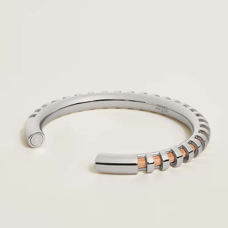 【洗練されたデザイン♪】HERMES★バングル《Jonc Rayures》