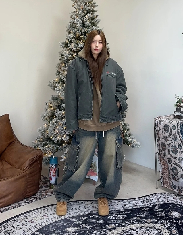 【SATIIIZ】Leos West Dyeing Hoodie