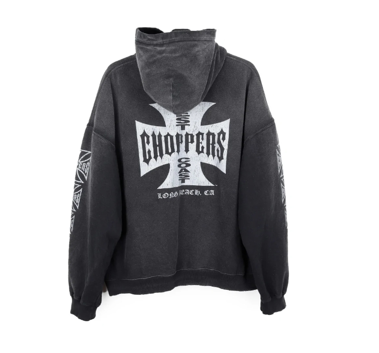 【SATIIIZ】Leos West Dyeing Hoodie
